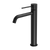 Phoenix Vivid Slimline Vessel Mixer Curved Outlet Matte Black