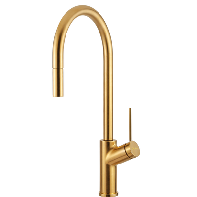 Oliveri Vilo Pull Out Mixer Bright Gold