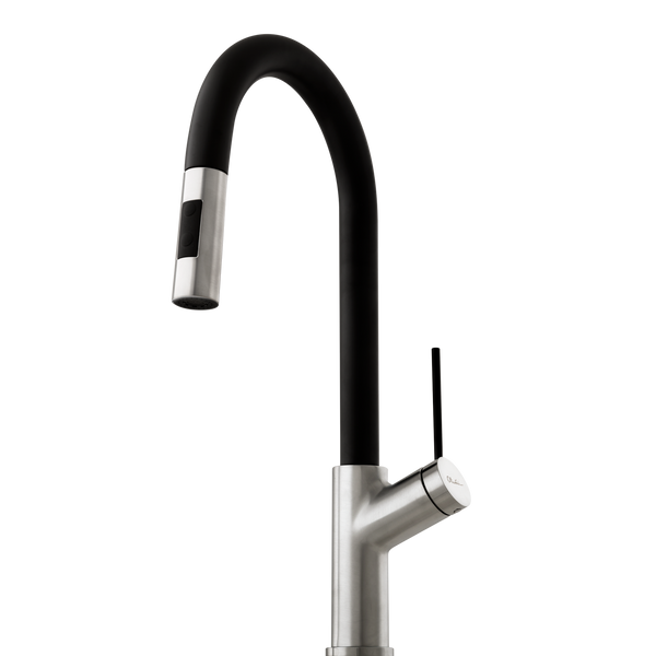 Oliveri Vilo Pull Out Spray Mixer Brushed Chrome