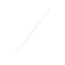 Ventair Spinika/Stanza 600mm Extension Rod with Wiring Loom Satin White