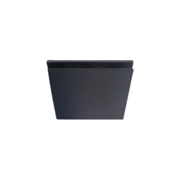 Ventair Airbus 250 Square Fascia Matte Black