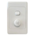 Ventair Wall Plate Speed Controller with On/Off Switch White