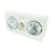 Ventair Klein 2 3In1 Bathroom Light Heat Exhaust Side Duct White