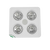 Ventair Heatforce DC 3In1 4 Lights Heat Exhaust White