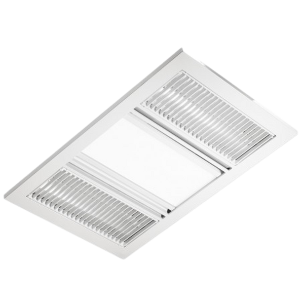 Ventair Airbus 3In1 High Airflow Heat Light Exhaust White