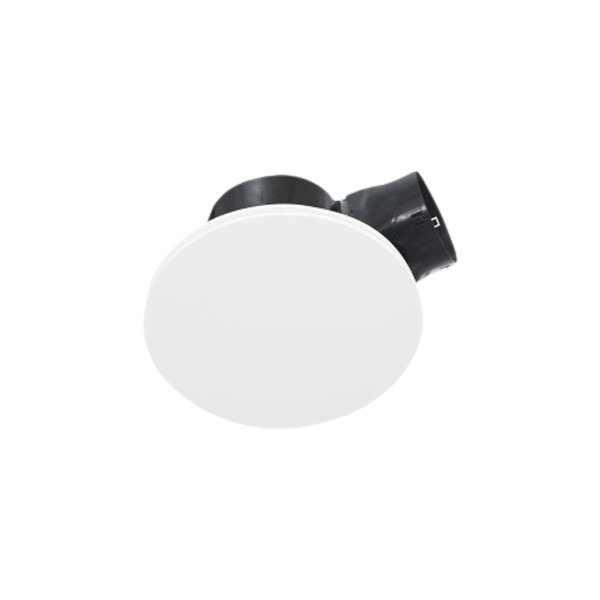 Ventair Airbus 300 Round Premium Quality AC Side Ducted Exhaust Fan White