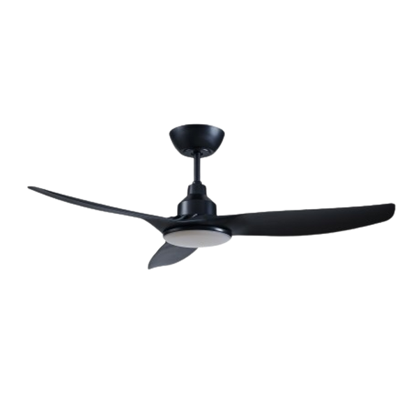 Ventair Skyfan 3 Blade DC Ceiling Fan with LED (48"/1200mm) Black