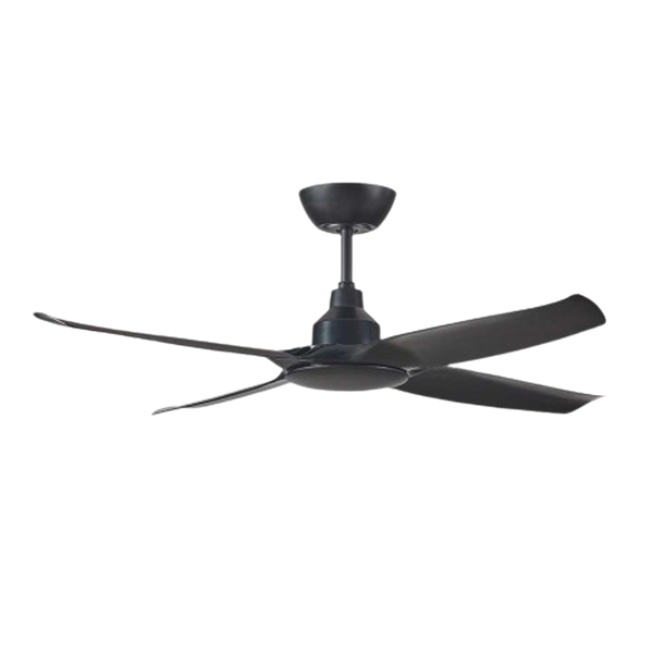 Ventair Skyfan 4 Blade DC Ceiling Fan (48"/1200mm) Black