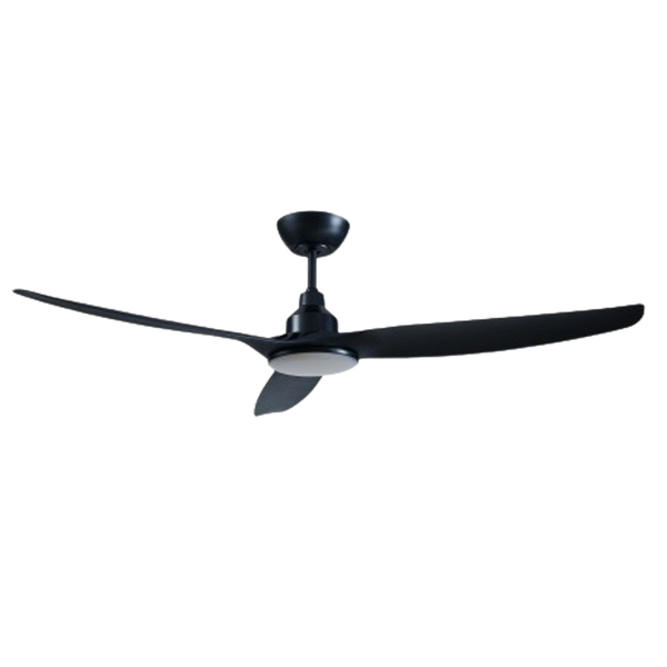 Ventair Skyfan 3 Blade DC Ceiling Fan with LED (60"/1500mm) Black