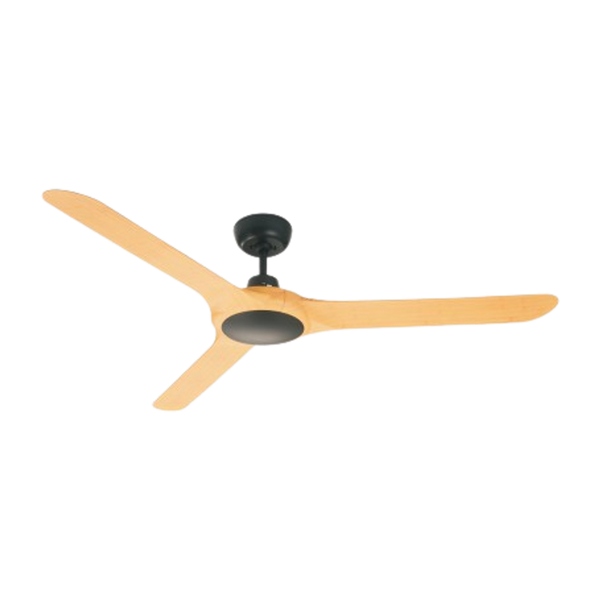 Ventair Spyda 3 Blade AC Ceiling Fan (62"/1570mm) Bamboo