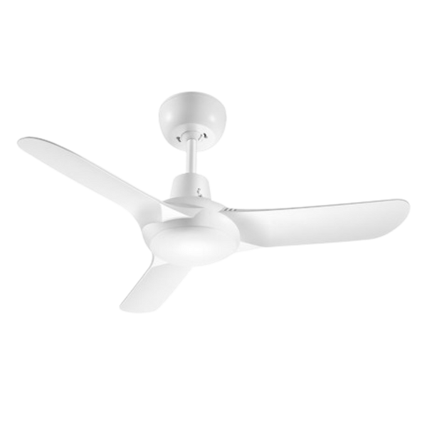 Ventair Spyda 3 Blade AC Ceiling Fan (36"/900mm) Satin White