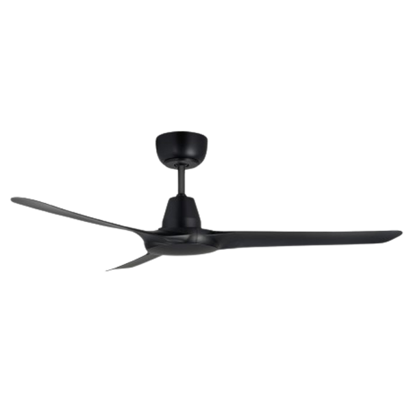 Ventair Spyda 3 Blade EC Ceiling Fan (50"/1250mm) Matte Black