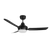 Ventair Stanza 3 Blade Ceiling Fan with Attachable Lamp (48