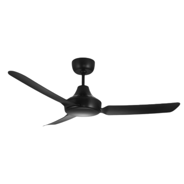 Ventair Stanza 3 Blade Ceiling Fan (48"/1220mm) Black