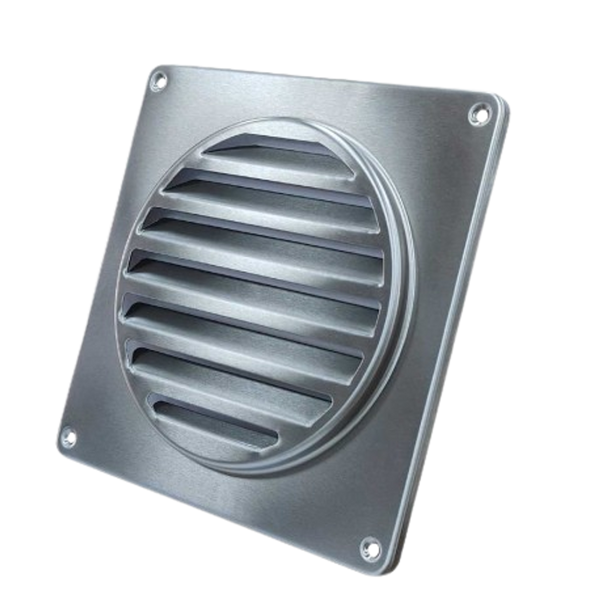 Ventair 150mm Surface Mount Vent Stainless Steel