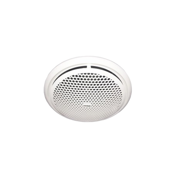 Ventair Ultraflo 250mm High Airflow Axial Exhaust Fan with Back Draft Stopper White