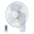 Ventair Zephyr II Remote Controlled 3 Speed Oscillating Wall Mounted Fan White
