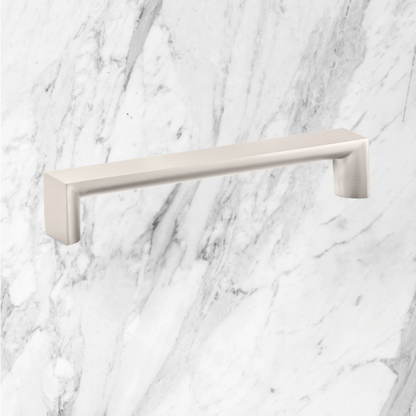 Momo Handles Boston D Handle 128mm Dull Brushed Nickel