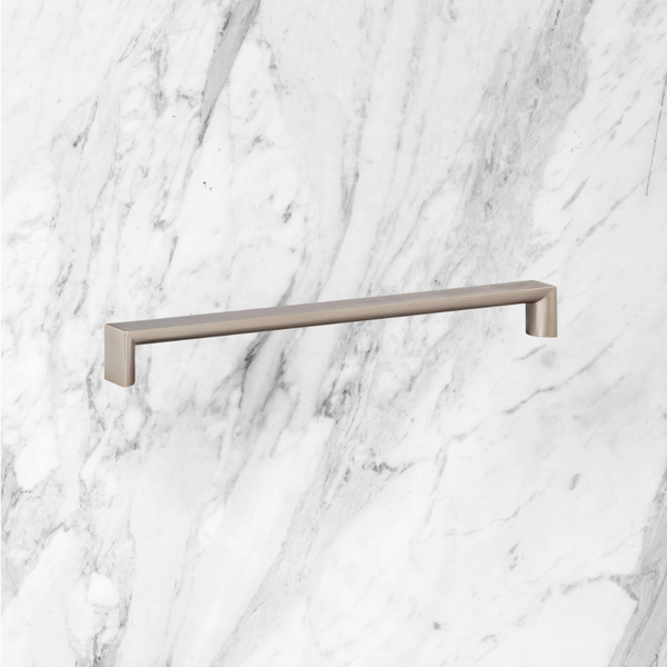 Momo Handles Boston D Handle 224mm Dull Brushed Nickel