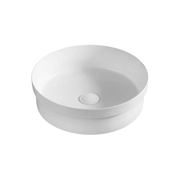 Aulic Lena Semi Inset Counter Basin Gloss White