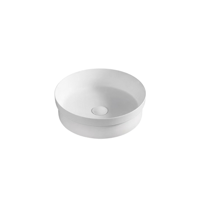 Aulic Lena Semi Inset Counter Basin Matte White