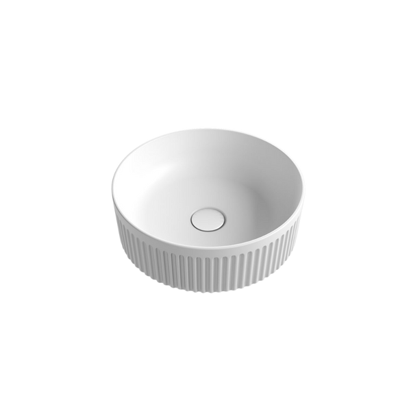 Aulic Lilac Above Counter Basin Matte White