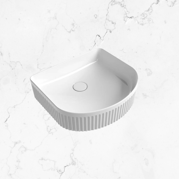 Aulic Cyrus Above Counter Basin Matte White