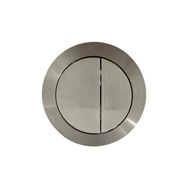 Johnson Suisse Venezia Flush Button 48mm Brushed Nickel