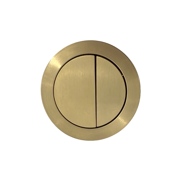 Johnson Suisse Venezia Flush Button 48mm Brushed Brass