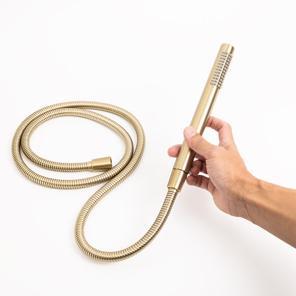 Alma Shower Hose Brass Gold