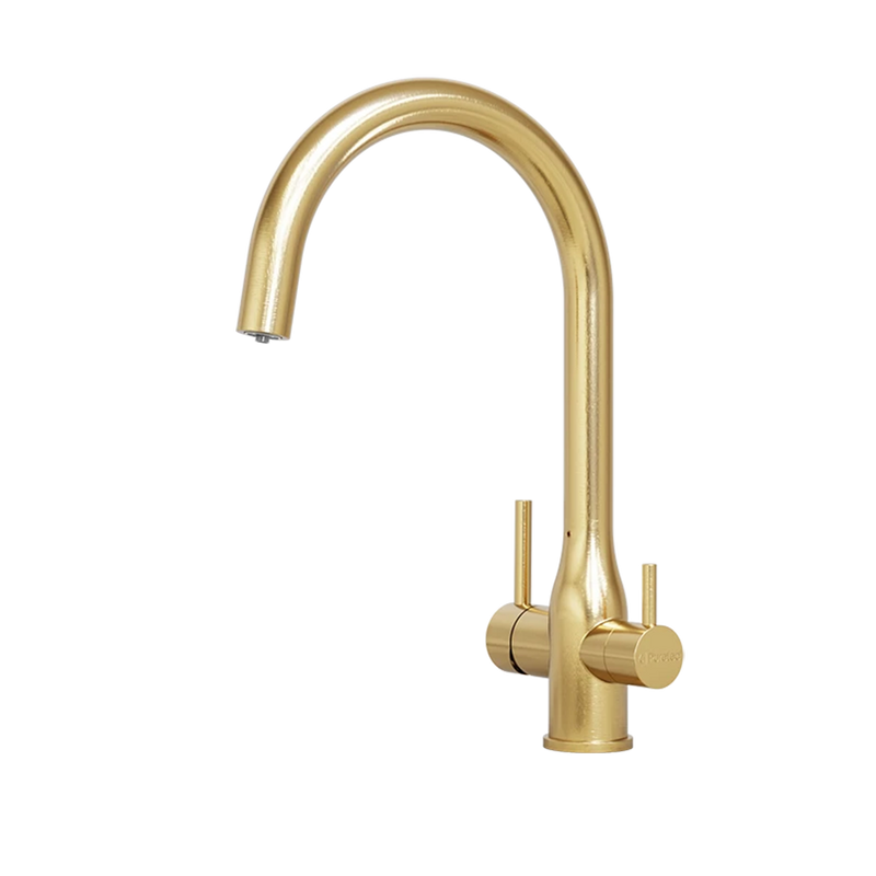 Puretec Tripla Elite 10 Brushed Gold Stainless Steel with Z1 Filter
