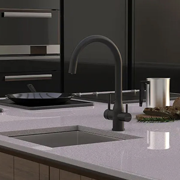 Puretec Tripla Elite 10 Matt Black Stainless Steel with Z1 Filter Lead Free