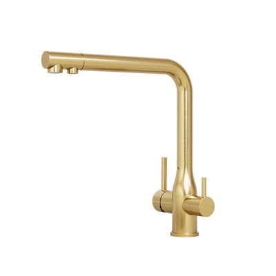 Puretec Tripla Elite 20 Brushed Gold Stainless Steel with Z1 Filter