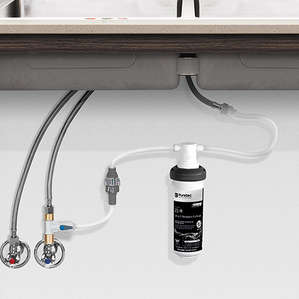 Puretec Undersink Mains Water Filter System 0.1 Micron