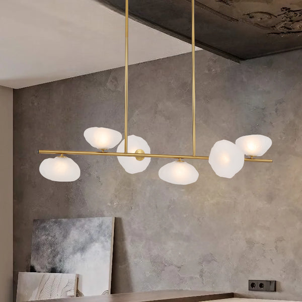 Telbix Zecca 6 Light Pendant Antique Gold