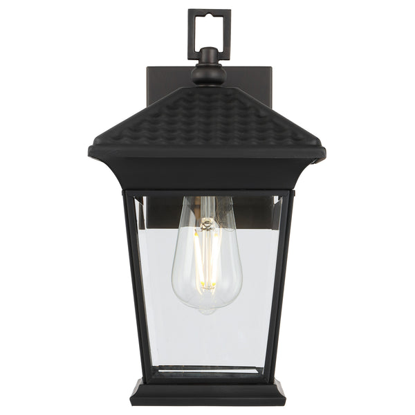 Telbix Zeldin 32 Exterior Wall Bracket Black