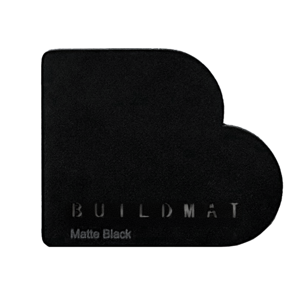 Buildmat Tapware Colour Sample Matte Black