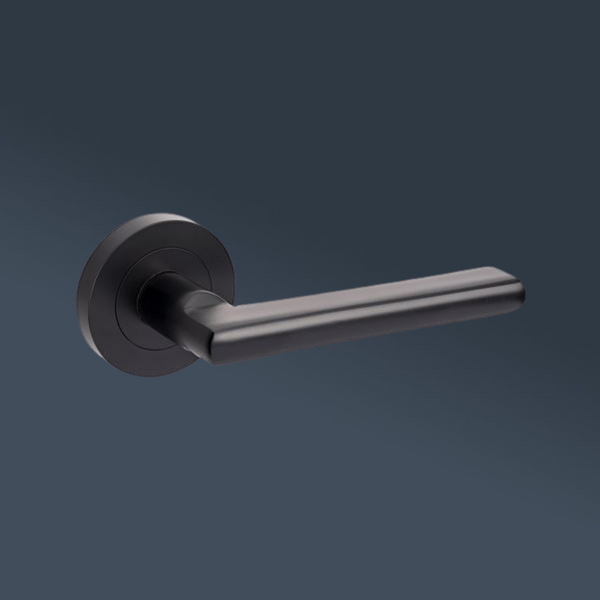 Zanda Epic Lever Set Door Handle Only Matte Black
