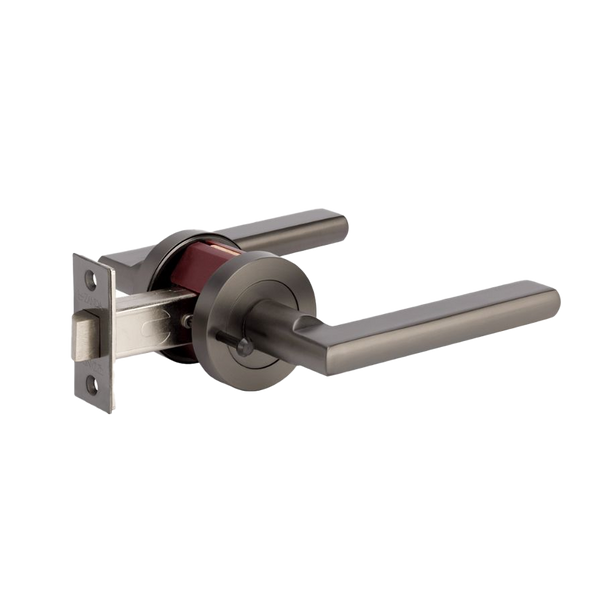 Zanda Epic Privacy Lever Set Door Handle Graphite Nickel