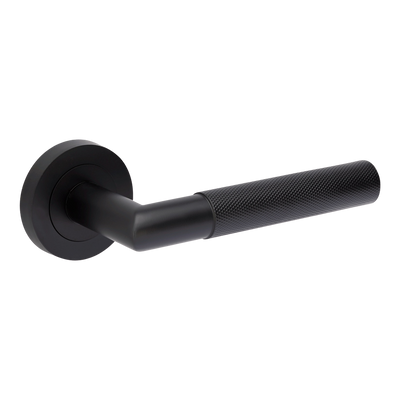 Zanda Vertex Dummy Lever Handle Matte Black