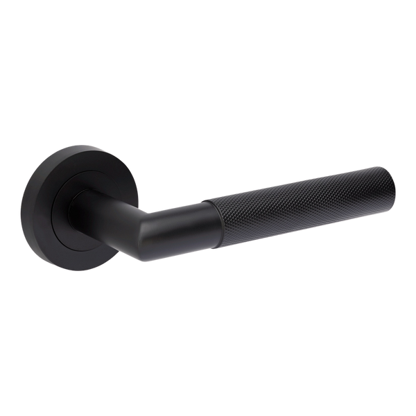 Zanda Vertex Passage Lever Handle Matte Black