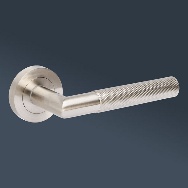Zanda Vertex Lever Handle Brushed Nickel