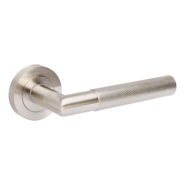 Zanda Vertex Lever Handle Brushed Nickel