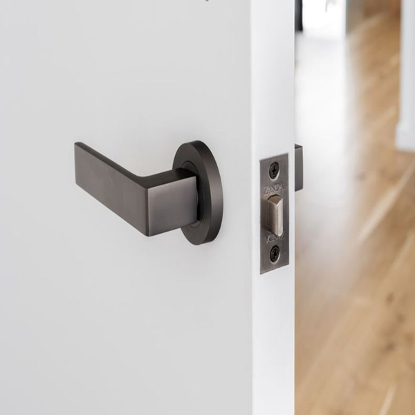 Zanda Boston Dummy Lever Set Door Handle Graphite Nickel