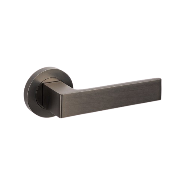 Zanda Boston Passage Lever Set Door Handle Graphite Nickel