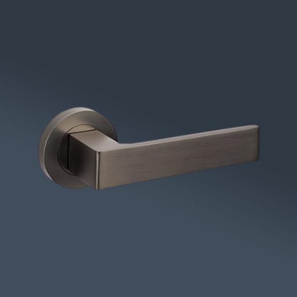 Zanda Boston Lever Set Door Handle Only Graphite Nickel