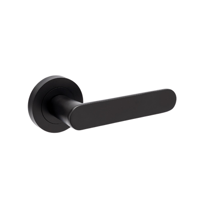 Zanda Duke Passage Lever Set Door Handle Matte Black