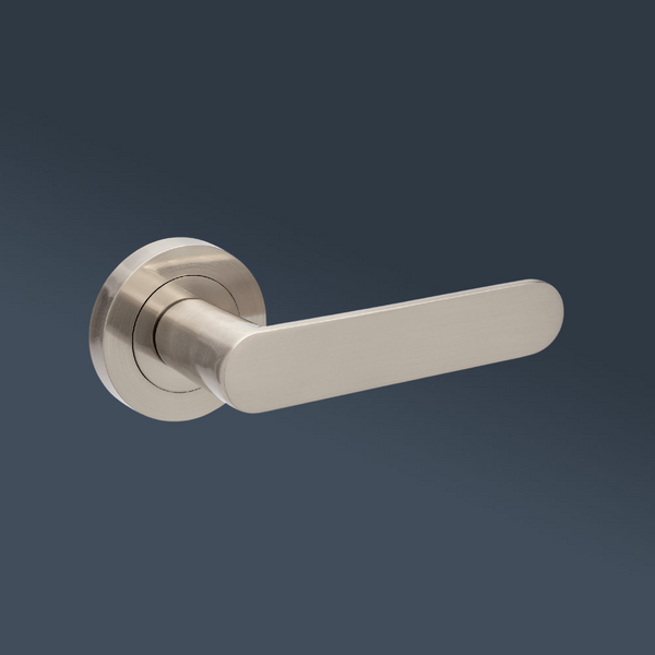 Zanda Duke Lever Set Door Handles Only Brushed Nickel