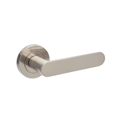Zanda Duke Passage Lever Set Door Handle Brushed Nickel