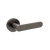 Zanda Duke Dummy Lever Set Door Handle Graphite Nickel
